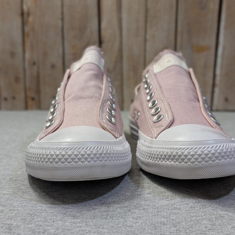 Converse All Star Women's Laceless Slip On Canvas Sneakers - Size 9 - Picture 2 of 7